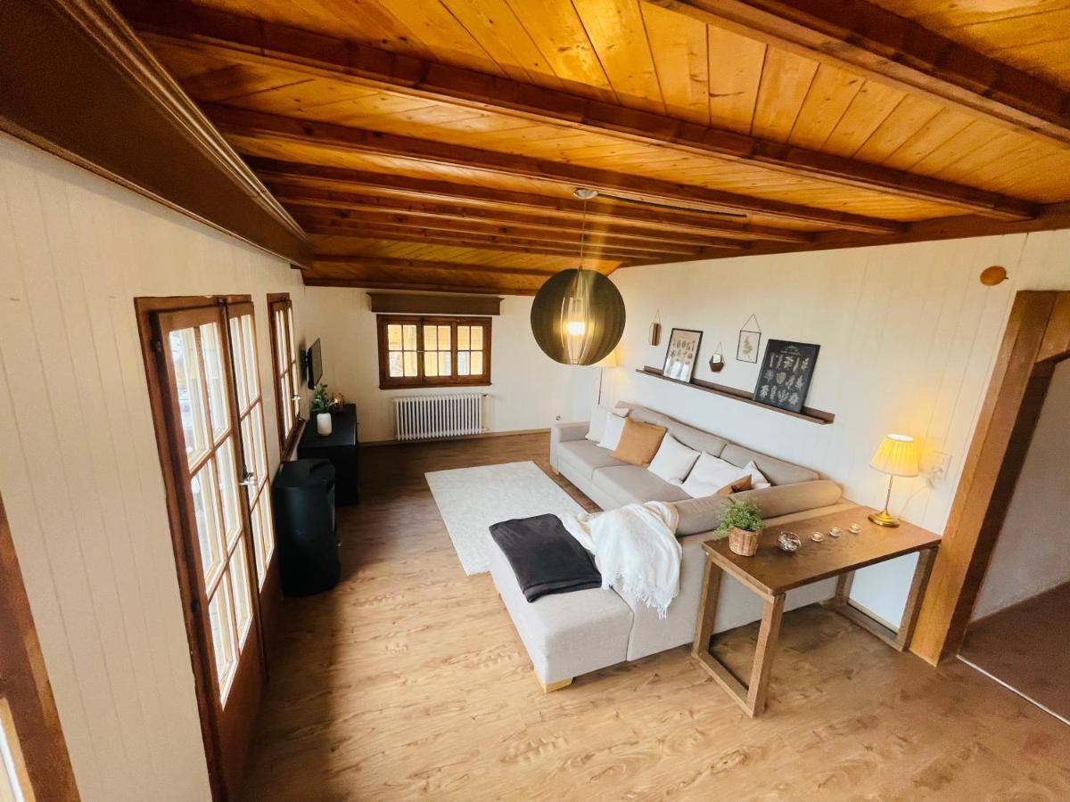 Chalet 4 Personnes Avec Sauna Leysin Εξωτερικό φωτογραφία