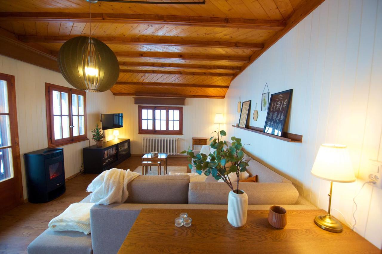 Chalet 4 Personnes Avec Sauna Leysin Εξωτερικό φωτογραφία