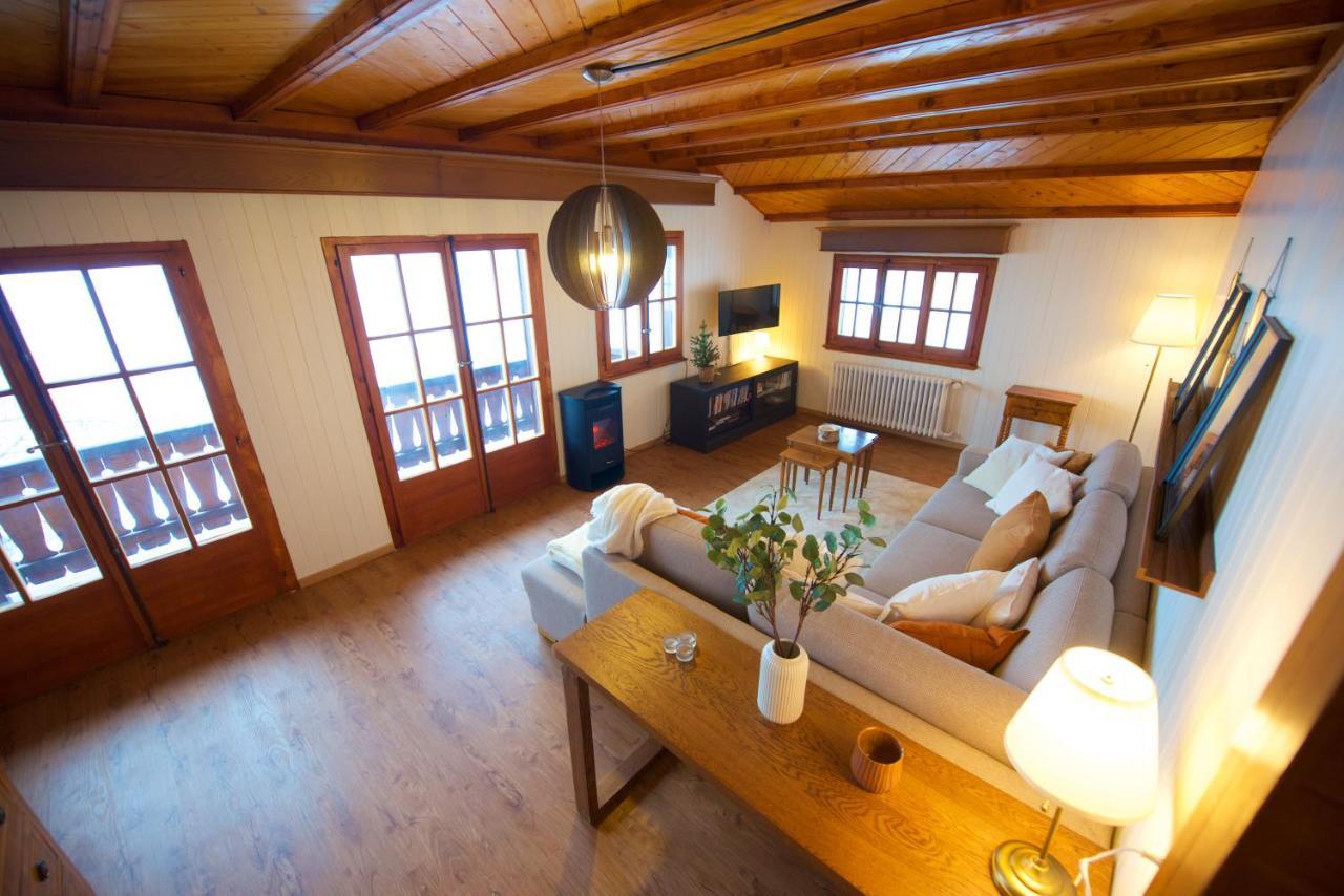 Chalet 4 Personnes Avec Sauna Leysin Εξωτερικό φωτογραφία