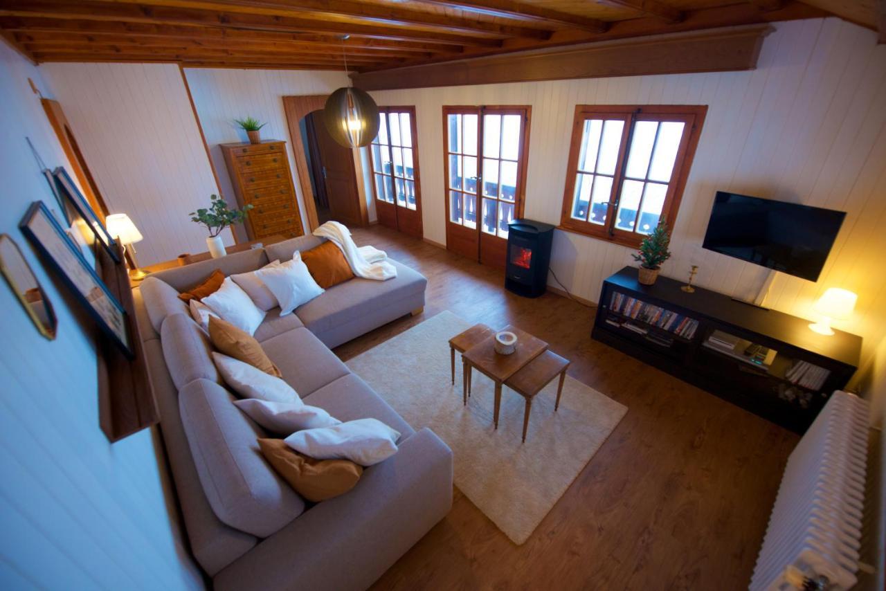 Chalet 4 Personnes Avec Sauna Leysin Εξωτερικό φωτογραφία